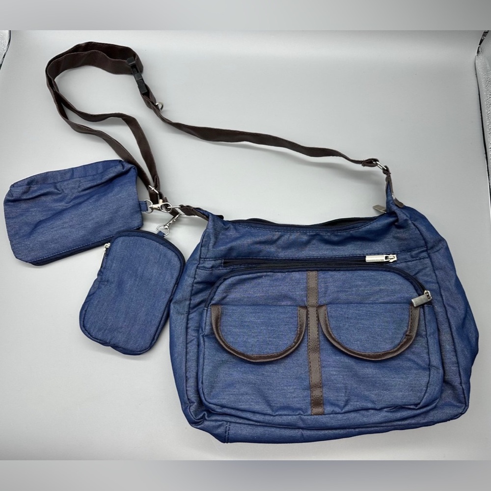 Gold Coast Purse Bags Crossbody with 2 Detachable Accessorie Pouches